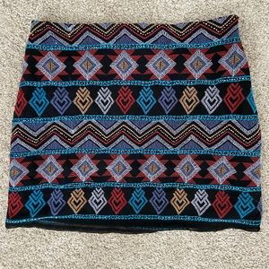 Forever 21 beaded skirt size small